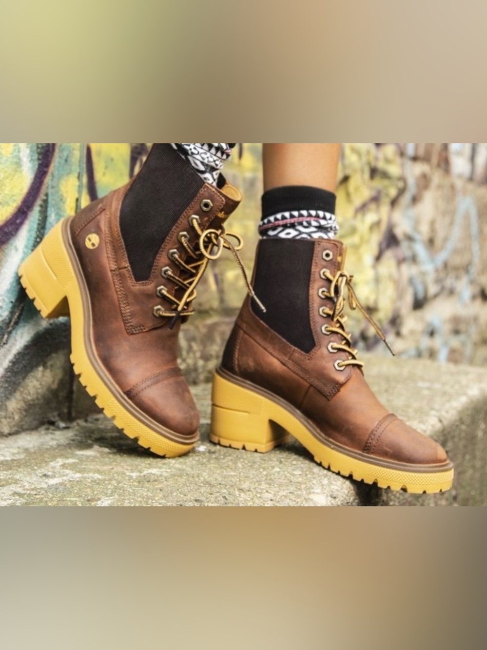 Timberland Women’s Lace-Up Ankle Boots